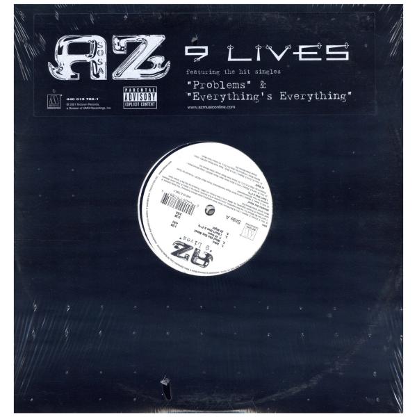 レコード】AZ - 9 LIVES 2xLP US 2001年リリース : フリークスレコード