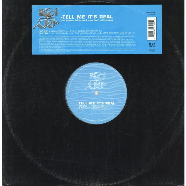 Kc and jojo LP レコード レコード】K-CI & JOJO - TELL ME IT'S REAL (UK) 12
