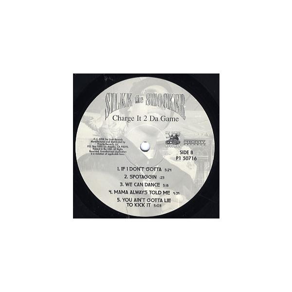 【レコード】SILK THE SHOCKER - CHARGE IT 2 DA GAME 2xLP US 1998年リリース