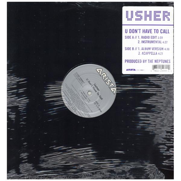 【レコード】USHER - U DON'T HAVE TO CALL 12" US 2002年リリース