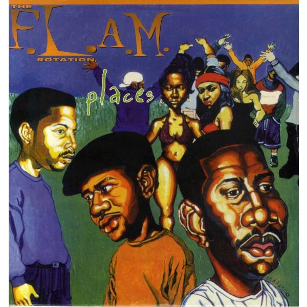 【レコード】THE F.L.A.M. ROTATION - PLACES 12" US 1995年リリース