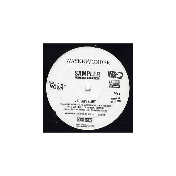 【レコード】WAYNE WONDER - BOUNCE ALONG / GLAD YOU CAME MY WAY 12" US 2003年リリース