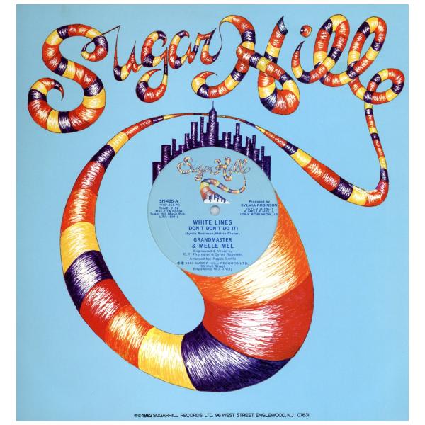 GRANDMASTER & MELLE MEL/WHITE LINES 超激レア Grandmaster Flash Melle Mel and the Furious Five - White