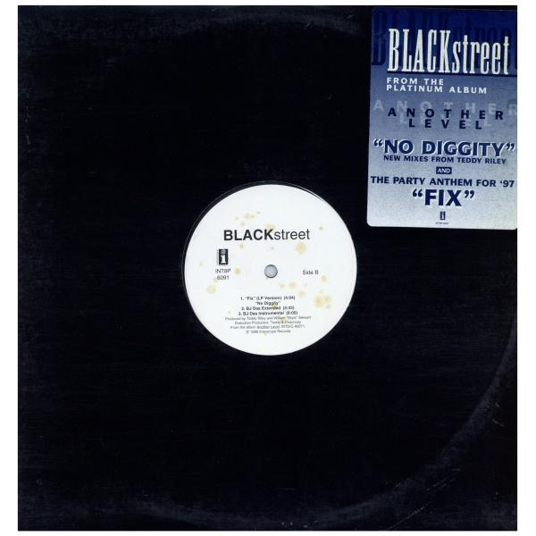 レコード】BLACKSTREET - NO DIGGITY (DAS MIX) / FIX 12