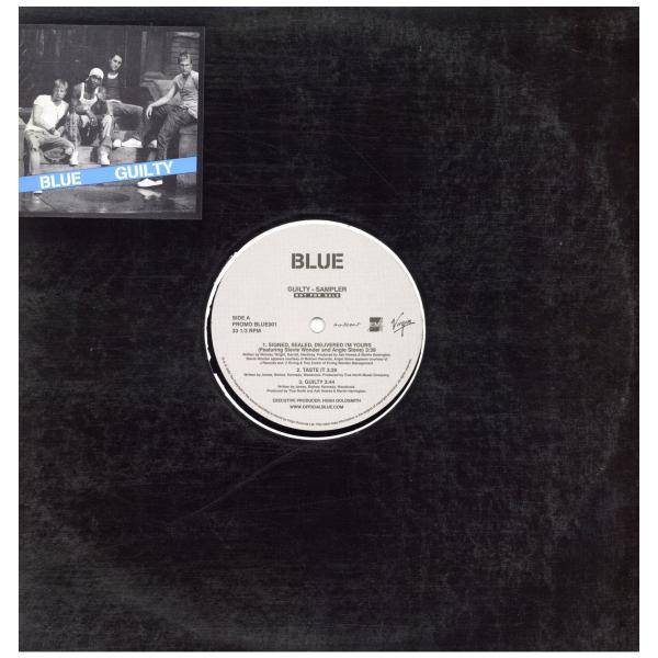 【レコード】BLUE - Signed, Sealed, Delivered I'm Yours / Taste It (Guilty Sampler-EP) EP JAPAN 2004年リリース