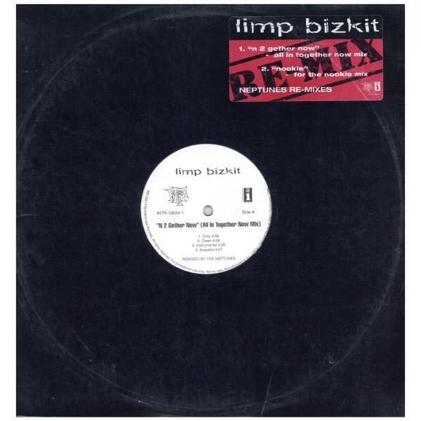 レコード】LIMP BIZKIT - N 2 GETHER NOW / NOOKIE (NEPTUNES RE-MIXES
