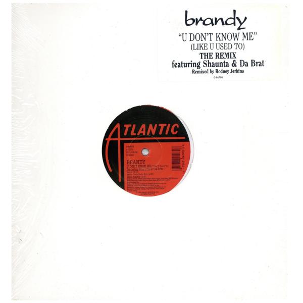 【レコード】BRANDY - U DON'T KNOW ME (LIKE U USED TO) 12" US 1999年リリース