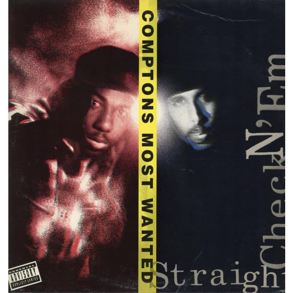 【レコード】COMPTONS MOST WANTED - STRAIGHT CHECKN' EM LP US 1991年リリース