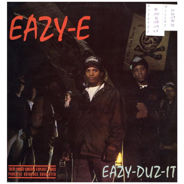 【レコード】EAZY-E - EAZY-DUZ-IT LP US 1988年リリース