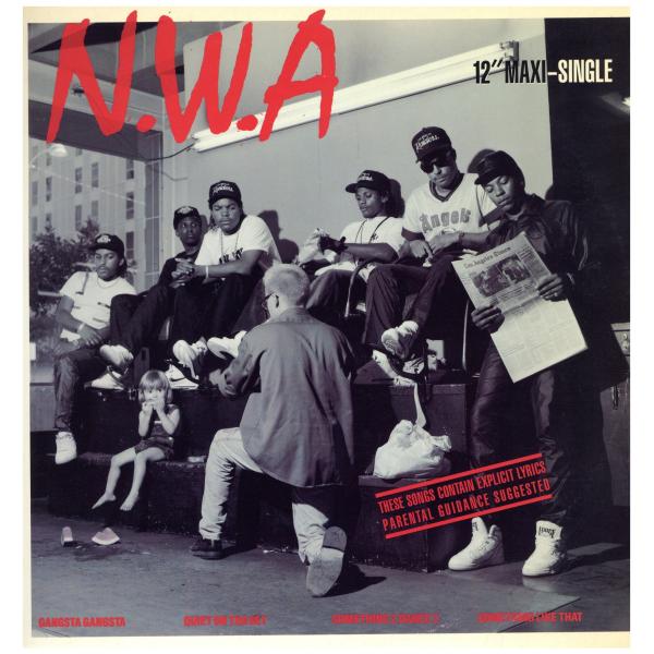 【レコード】N.W.A. - GANGSTA GANGSTA / Something Like That EP US 1988年リリース