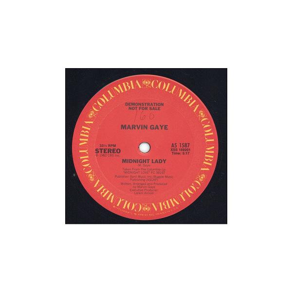 【レコード】MARVIN GAYE - MIDNIGHT LOVE / SEXUAL HEALING (INSTRUMENTAL VERSION) 12" US 1982年リリース