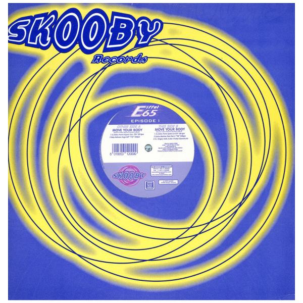 【レコード】EIFFEL 65 - Move Your Body (D.J.Gabry Ponte Original Club) 12