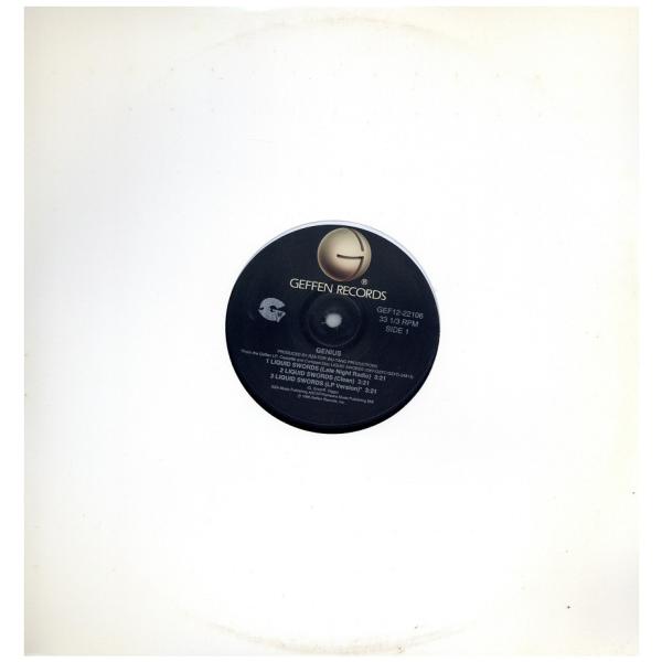 【美品レア・US正規】GENIUS/GZA LIQUID SWORDSレコード レコード】GENIUS/GZA - LIQUID SWORDS / LABELS (RI) 12