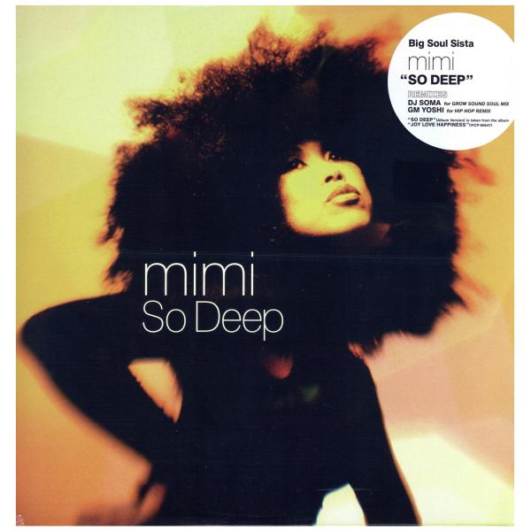 製造国 : JAPAN　　リリース年 : 1999　　レーベル : VICTOR　　品番 : NJS-106　　　　シールド・未開封盤です。1stシングル"Elements" が大ヒットしたベテラン・シンガーMIMI。2ndシングルです。バ...