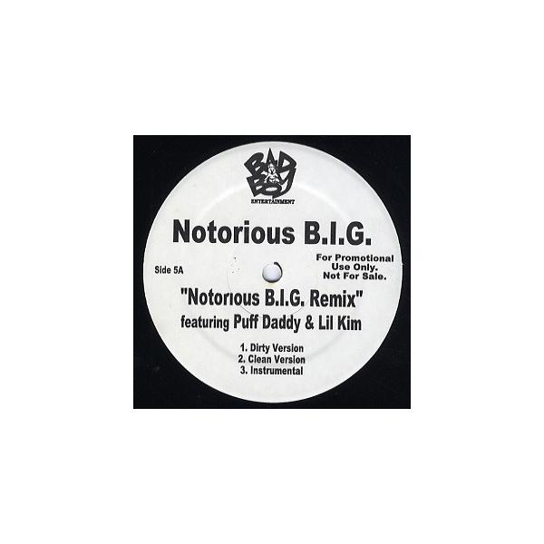 レコード】THE NOTORIOUS B.I.G feat Lil Kim, P Diddy - B.I.G.-REMIX
