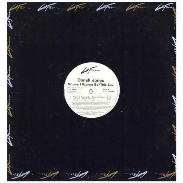 レコード】DONELL JONES - WHERE I WANNA BE / THIS LUV 12