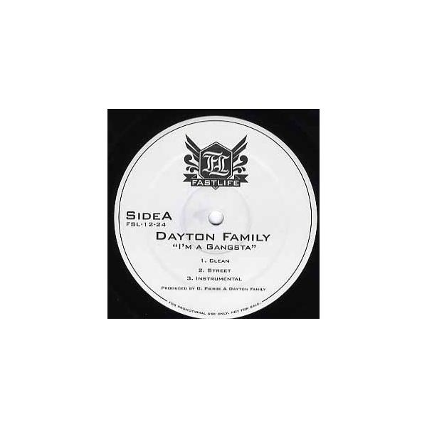 【レコード】DAYTON FAMILY - I'M A GANGSTA / MURDA ON MY BLOCK 12