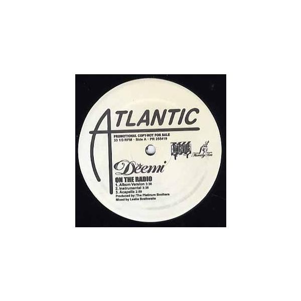 【レコード】DEEMI - On The Radio / Time Flies (Album Sampler) EP JAPAN 2007年リリース