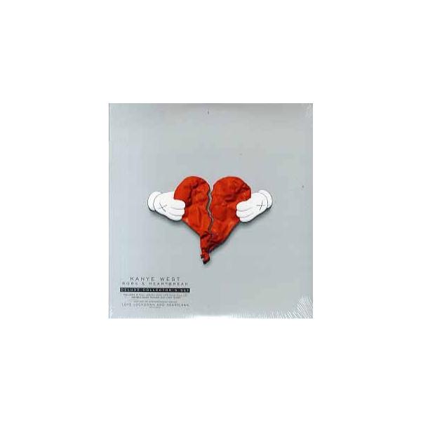 【レコード】KANYE WEST - 808'S &amp; HEARTBREAK (CD &amp; Poster Set) LP (2枚組) US 2008年リリース