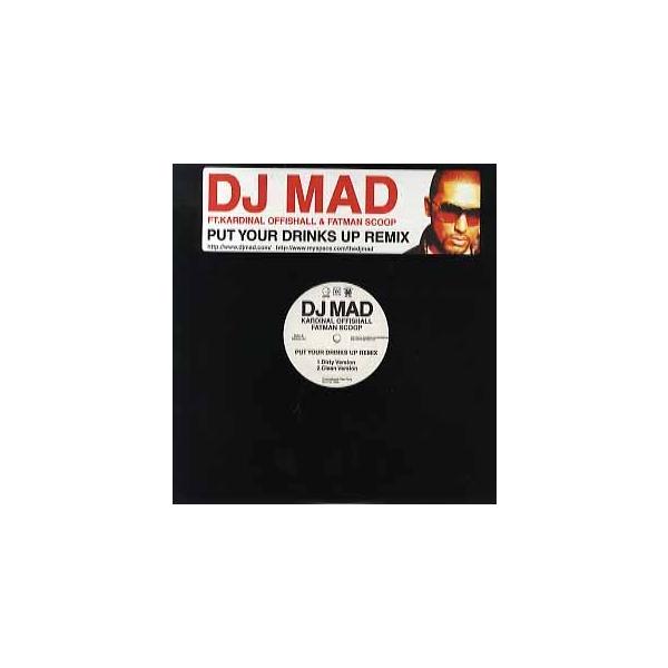 【レコード】DJ MAD feat Kardinal Offishall - PUT YOUR DRINKS UP (REMIX) 12" US 2009年リリース