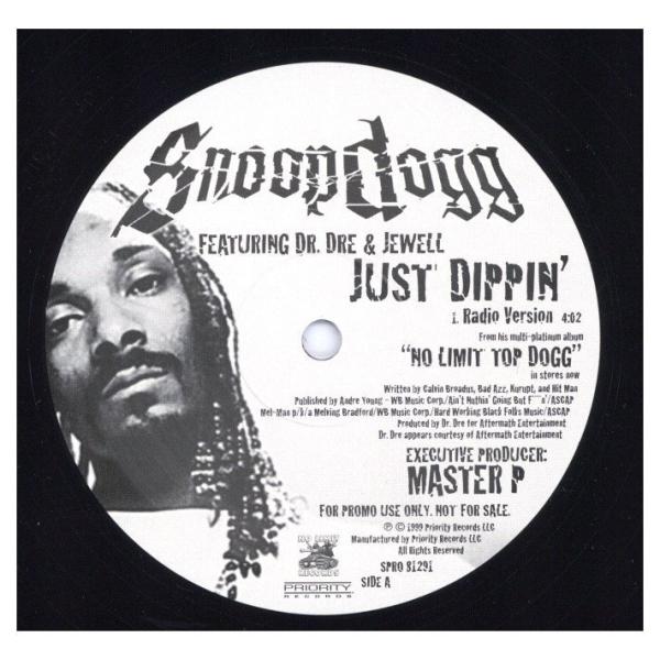 【レコード】SNOOP DOGG feat Jewell - JUST DIPPIN' 12" US 1999年リリース