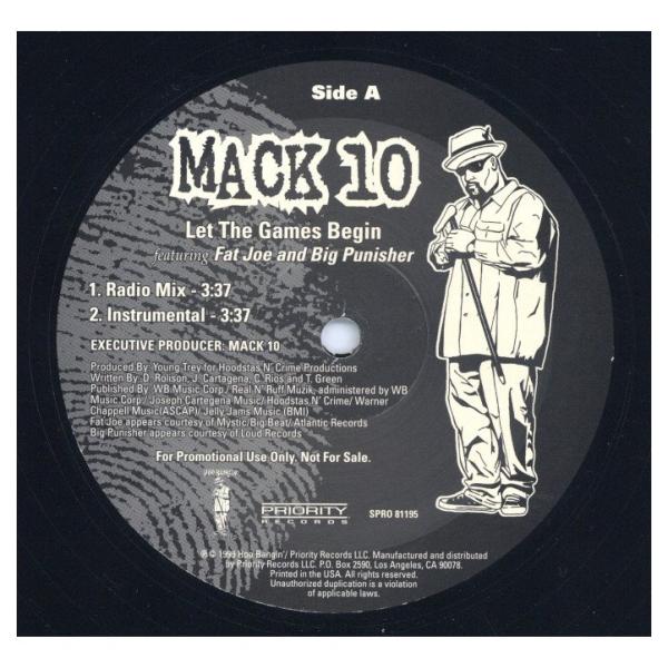 【レコード】MACK 10 - LET THE GAMES BEGIN 12" US 1999年リリース