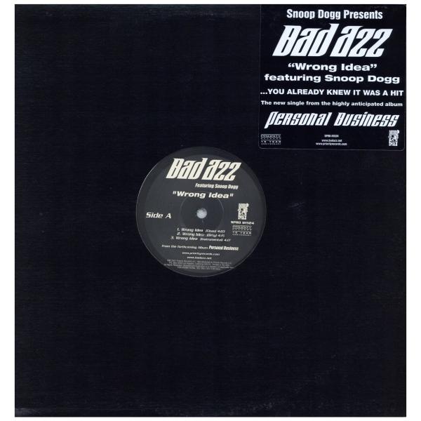 【レコード】BAD AZZ feat Kokane, Lil' 1/2 Dead, Snoop Dogg - WRONG IDEA 12" US 2001年リリース