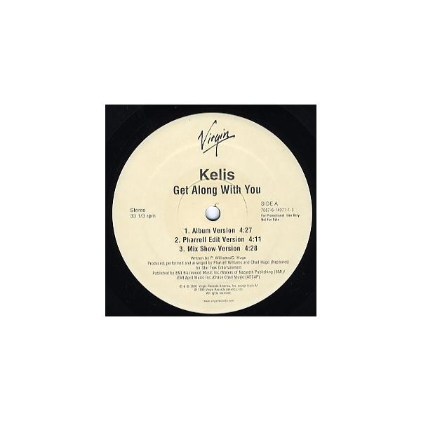 レコード】KELIS - GET ALONG WITH YOU 12