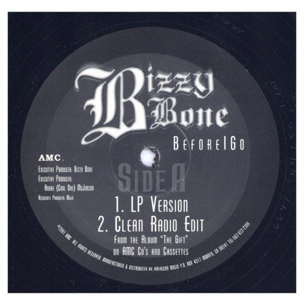 【レコード】BIZZY BONE - BEFORE I GO 12" US 2001年リリース