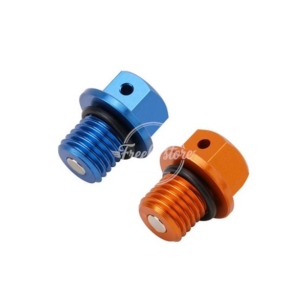 【並行輸入品】KTM 690 950 990デュークエンデューロSMC SMRアドベンチャーフリーライド250R 350バイク用M12xP1.5 CNC磁気エンジンオイルドレンボルトプラグ