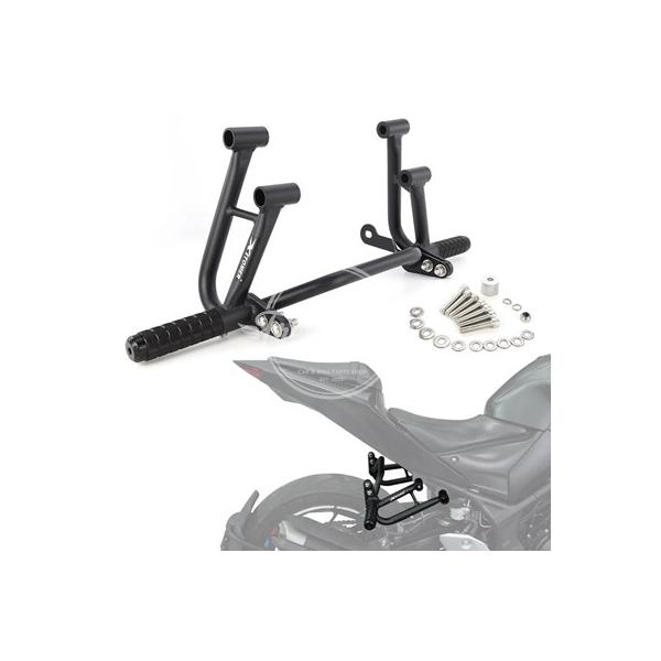 【並行輸入品】バイクサブケージスタントサブケージヤマハ YZF-R3 2015-2025 MT-03 2020-2024 リアピリオンシートフットペグクラッシュバーエンジンガード