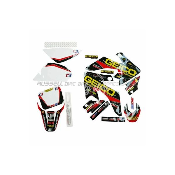 【並行輸入品】ステッカーグラフィックスデカール CRF50 ホンダ CRF50 バイクダートピットバイクスタイルパーツスペアモトクロスアクセサリー