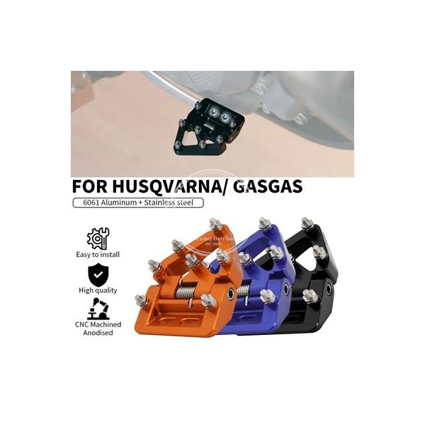 【並行輸入品】バイクリア折りたたみブレーキペダルステップ先端プレート KTM XC XC-F XC-W SX SX-F EXC EXC-F 125-500 ダートピットバイクモトクロス部品