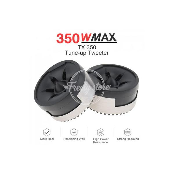 【並行輸入品】2 ピース/セット 350 ワット汎用ミニドームツイータースピーカー高効率スピーカー内蔵クロスオーバーカーオーディオシステム用