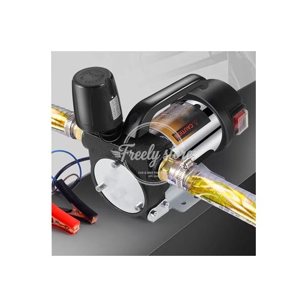 【並行輸入品】12V/24V/220V 電動オイルポンプ自動燃料移送ポンプディーゼル車用 990 ワット自吸式オイルポンプ