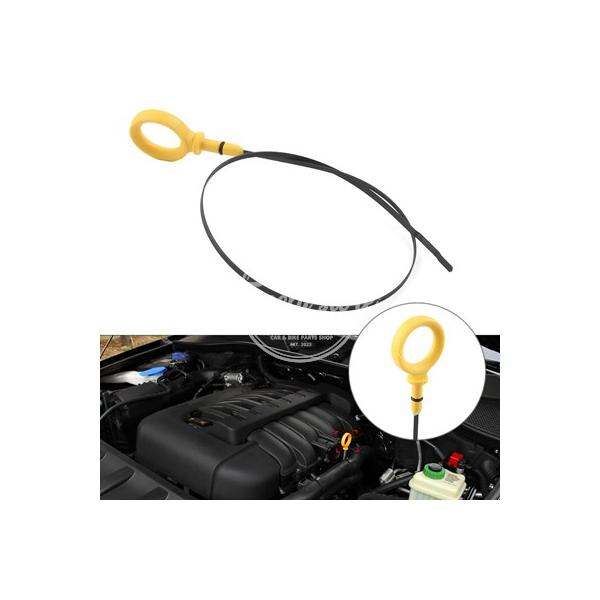 【並行輸入品】654mm エンジンオイルディップスティック アウディ Q7 2007-2015 VW トゥアレグ 2006-2010 フェートン 2009-20