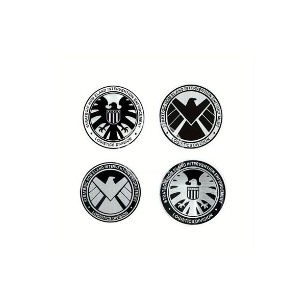 【並行輸入品】S. h. i. e. l. d.シールドバッジメタルステッカー パーソナライズ 装飾 バイク 窓 メガネ 車 テールマーカー ボディステッカー