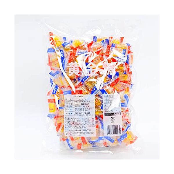 黄色/1キログラム (x 1)/690001・パッケージ個数:1・ブランド：黄金糖・内容量：1kg・原材料：砂糖、水飴