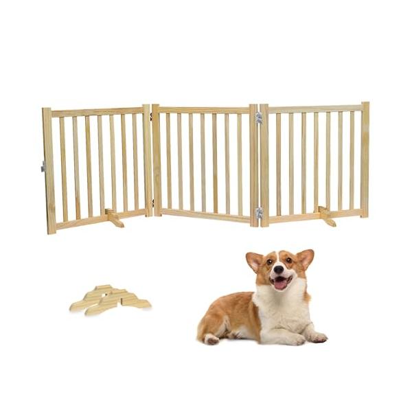 イエロー/長さ150cm、高さ90cm、3つのパネル/H2・Size:長さ150cm、高さ90cm、3つのパネル・ペット保護ドアゲートは、ペットが危険な場所に入らないようにするための的な方法です。特に階段やキッチンなどの危険なエリアで使用す...