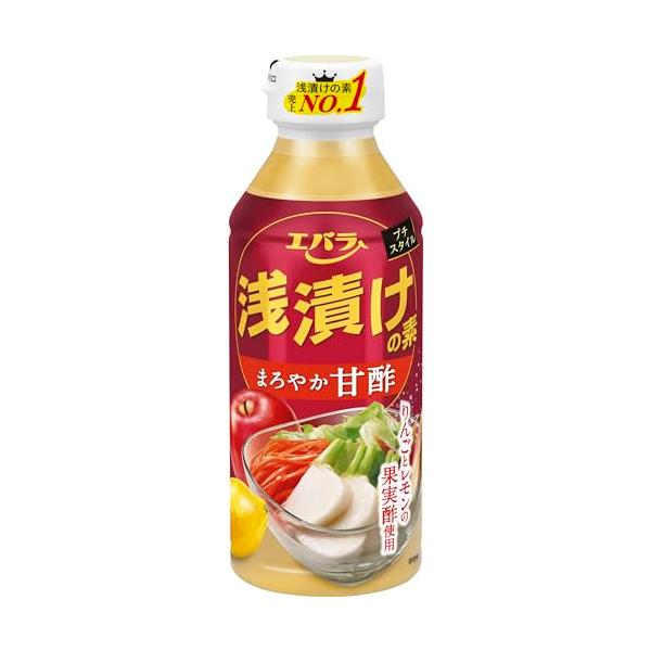 赤・オレンジ/300ml×4個/-・FlavorName:まろやか甘酢Size:300ml×4個・?野菜の旨みをぐっと引き立てる旬の野菜をおだしの風味たっぷりのエバラ浅漬けの素で浅漬けに塩分の作用で柔らかくなり、旨みも甘さもさらに引き出され...
