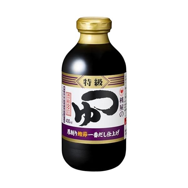 他サイト： 桃屋 つゆ特級 400ml めんつゆ 蕎麦 濃縮2倍の商品画像