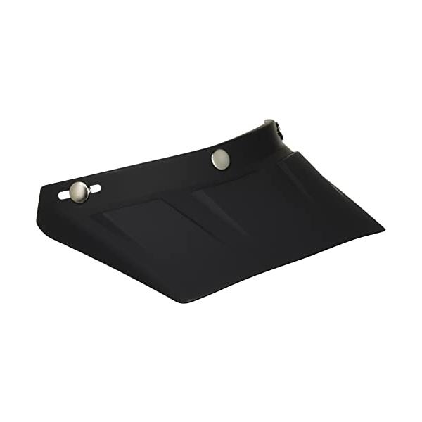 リード工業(LEAD) バイク用バイザー 汎用 ダックビルバイザー マットブラック RUDE(ルード)別売オプションパーツ PZ-011B Fr