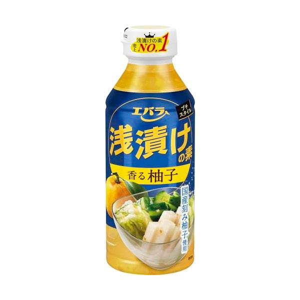 白・黄色/300ml×4個/-・FlavorName:香る柚子Size:300ml×4個・?野菜の旨みをぐっと引き立てる旬の野菜をおだしの風味たっぷりのエバラ浅漬けの素で浅漬けに塩分の作用で柔らかくなり、旨みも甘さもさらに引き出されるため、...