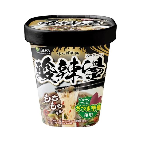 パッケージ個数:12・すっぱ辛味酸辣湯・グルテンフリー1・もちもち食感のさつまいも麺2仕様1　グルテンを含まないさつまいも芋でん粉麺(春雨)を使用2　さつま芋でん粉で作られた春雨酸辣湯とは？酸味と辛味、香味のある風味豊かでパンチの効いたスー...