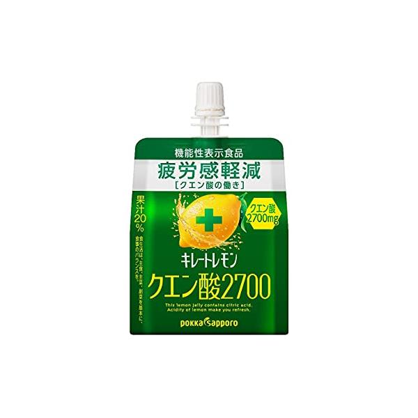 他サイト： ポッカサッポロ キレートレモンクエン酸2700ゼリー165ｇ×30個の商品画像