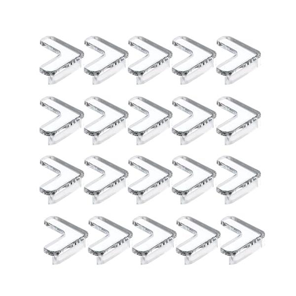 透明/20個ッセット/TMHJ-20・Size:20個ッセット・製品仕様コーナーガード: 4cm×1.5cm×0.5cm×20個 透明なデザインで室内のインテリアとびったり目立ちにくく、お子様の目に止まりにくいので剥がし防止になります。・グ...