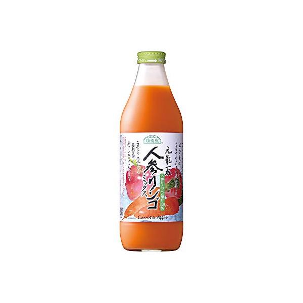 順造選 人参(にんじん)とりんごミックスジュース 1000ml×6本(1ケース)INR60932