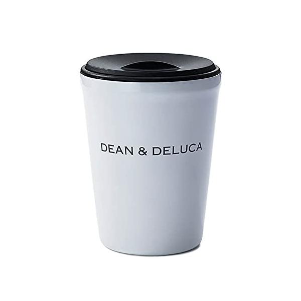 他サイト： DEAN &amp; DELUCA(ディーンアンドデルーカ) ステンレスタンブラーホワイト 260ml 蓋つき 保冷保温 ステンレス製 広口 コーヒーカの商品画像