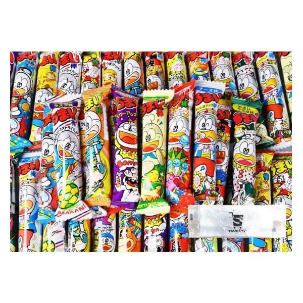 うまい棒食べ比べセット・10種類各5本計50本の詰め合わせ・様々なお味を楽しめます・入荷状況によりラインナップは変わります。