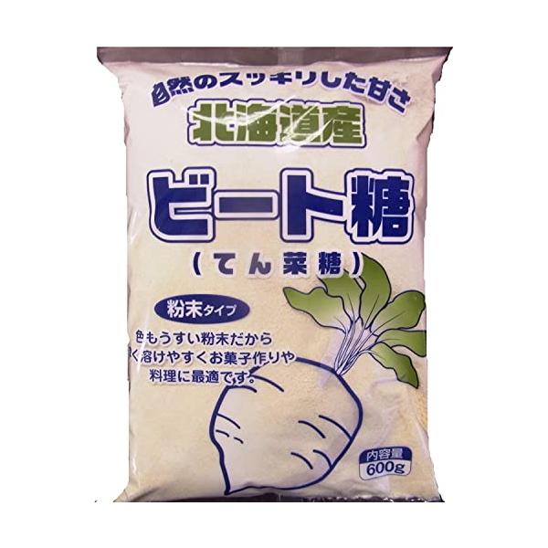 粉末タイプ透明/600グラム (x 10)/-・Style:粉末タイプ・北海道のてん菜を原料に作ったお砂糖です。